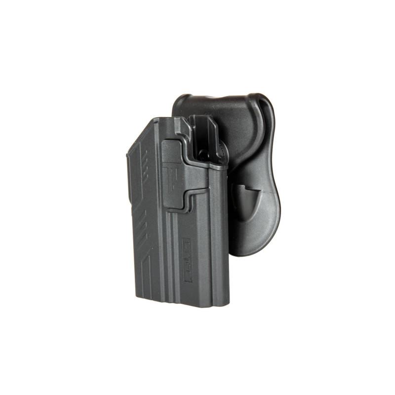 Cytac Holster Gen.2 G17 + Lampe Droitier Noir