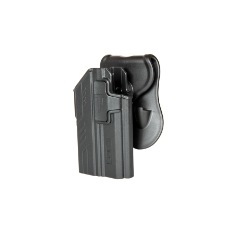 Cytac Holster Gen.2 G17 + Lampe Droitier Noir