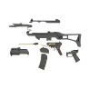 Jing Gong G36C AEG Noir 470BBs 1J