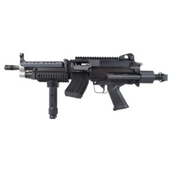 A&K M249K Para Noir Métal 120BBs 1J