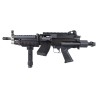 A&K M249K Para Noir Métal 120BBs 1J