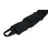Delta Tactics Sangle 1 Point Bungee Extraction Rapide Noir