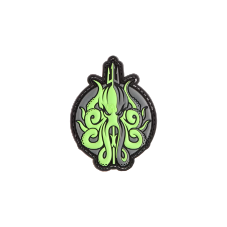 JTG Release the Kraken Rubber Patch Neon Green