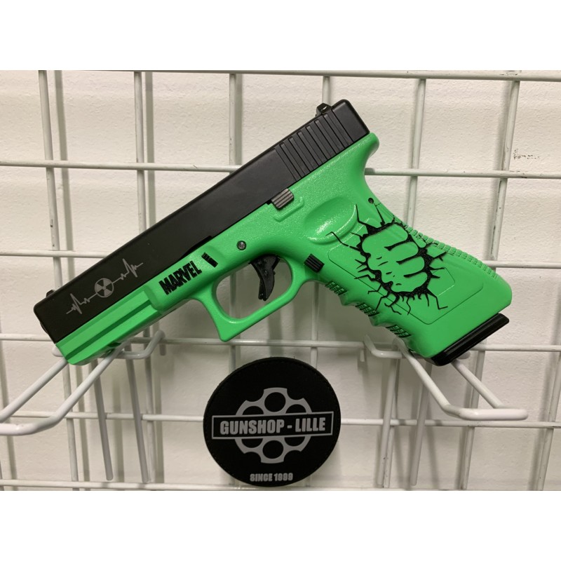 GS2.0 Custom Hulk Vigor G17 Noir Gen.3 Gaz 25BBs 1J