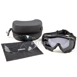 FMA Masque Gen.2 Réglable avec Ventilateur Noir