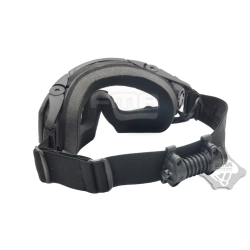 FMA Masque Gen.2 Réglable avec Ventilateur Noir