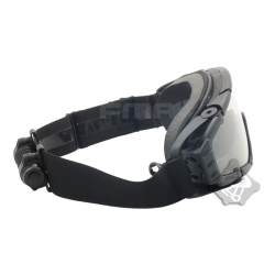 FMA Masque Gen.2 Réglable avec Ventilateur Noir