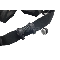 FMA Masque Gen.2 Réglable avec Ventilateur Noir