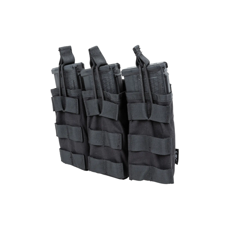 Specna Arms Porte Chargeur Triple M4 Noir