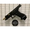 GS2.0 Custom Vigor G34 Taran Combat Master Stippling  Noir Gaz 25BBs 1J