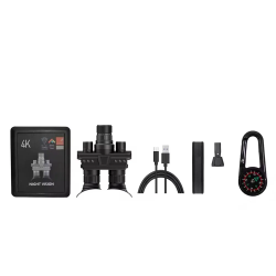 ACM Jumelles Vision Nocturne Z9157 VDN 4K Infrarouge numérique Noir