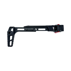 CTM.TAC CNC TwinFold Adjustable RIS Rail Stock - Black