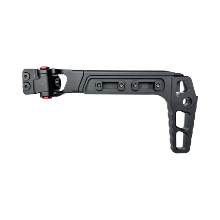 CTM.TAC CNC TwinFold Adjustable RIS Rail Stock - Black