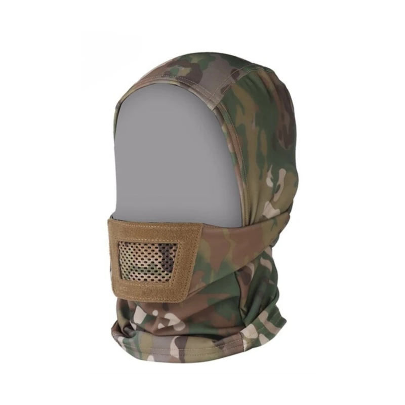 WoSport Knight Balaclava Teeth Guard Multicam