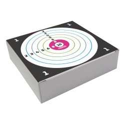 Powair 100 Cibles Carton 14X14cm