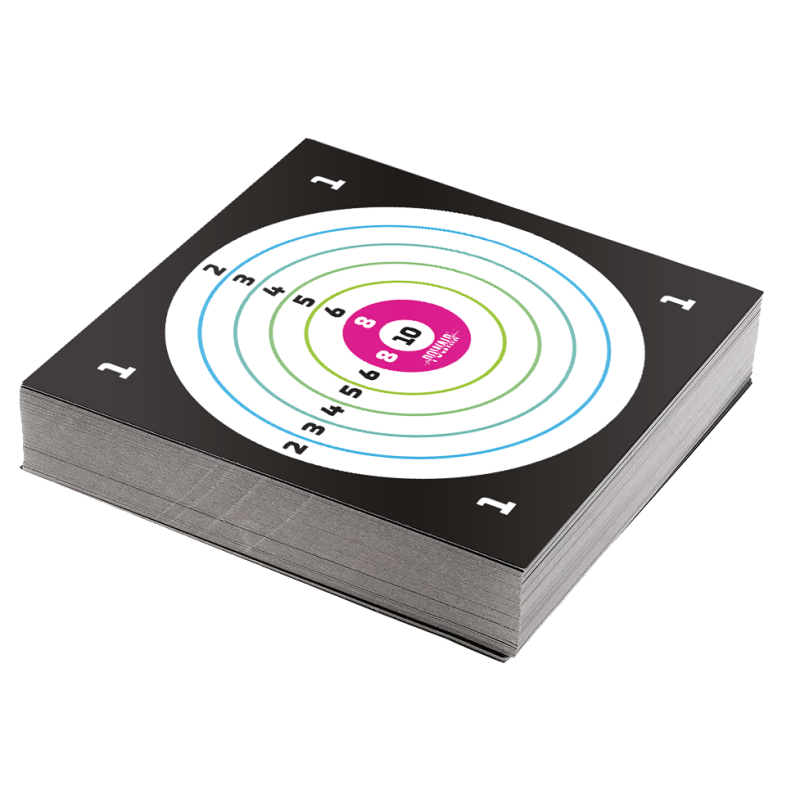 Powair 100 Cibles Carton 14X14cm