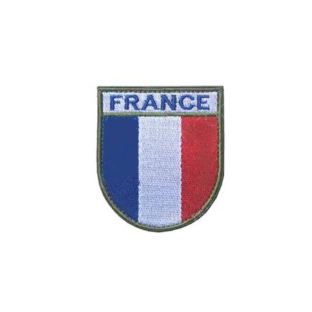 ACM Patch Ecusson France Haute visibilité brodé sur tissu