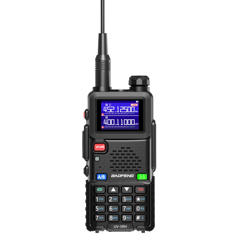Baofeng Talkie Walkie FM Radio 15W VHF/UHF (1Piéce) Big UV-5RH USB-C