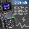 Baofeng Talkie Walkie FM Radio 15W VHF/UHF (1Piéce) Big UV-5RH USB-C