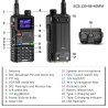 Baofeng Talkie Walkie FM Radio 15W VHF/UHF (1Piéce) Big UV-5RH USB-C