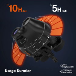 ACM Jumelles Vision Nocturne N4 VDN HD Infrarouge numérique Noir