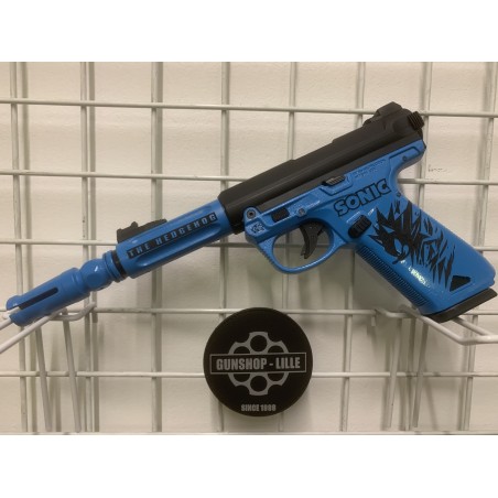 GS2.0 Custom Sonic Action Army AAP01 Assassin Bleu Gaz