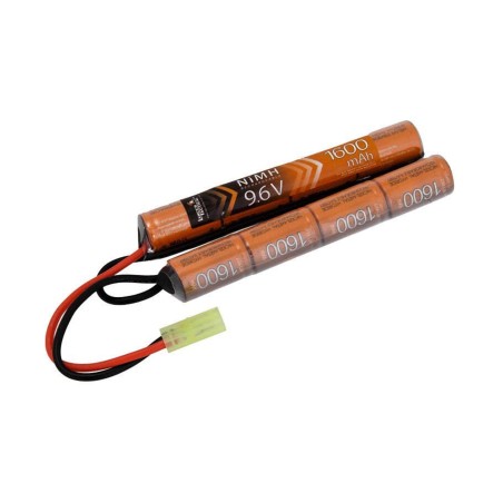Lancer Tactical Batterie 9.6V 1600Mah NiMh Double