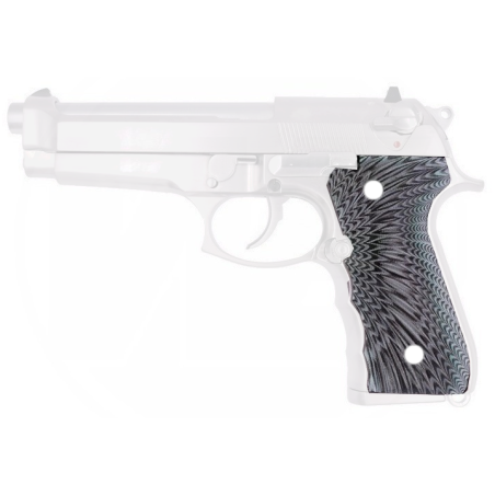 WE Grip M9 / Plaquettes ABS Gris/Noir