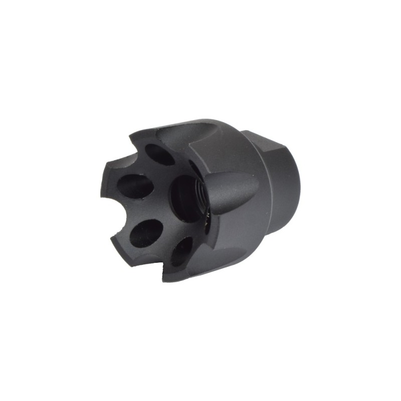 Classic Army Flash Hider Métal X9 Black 14mm-