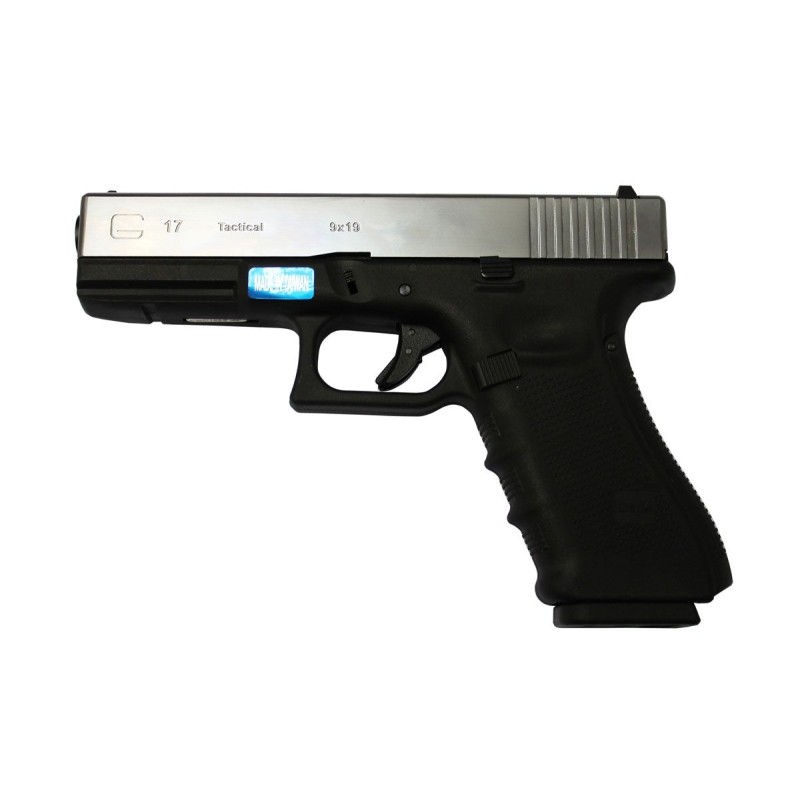 WE G17 Silver/Black Gen.4 Gaz 24BBs