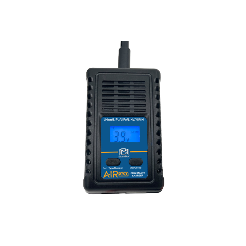 BlueMax AIR320 Smart Balance Chargeur de Batterie Lipo 7.4/11.1V DC10V-15V 20W