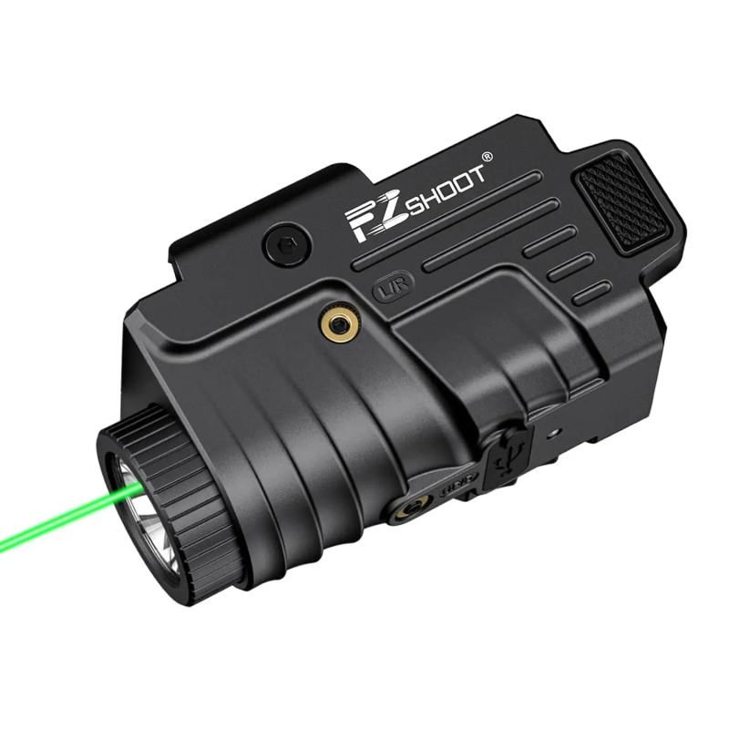 ACM FZ Shoot Combiné Nylon Fibre Lampe Laser Vert GBB Montage Picatinny USB