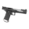 WE Hi-Capa 6.0 T.Rex Titanium Barrel Black/Silver Gaz 30BBs 1.2J