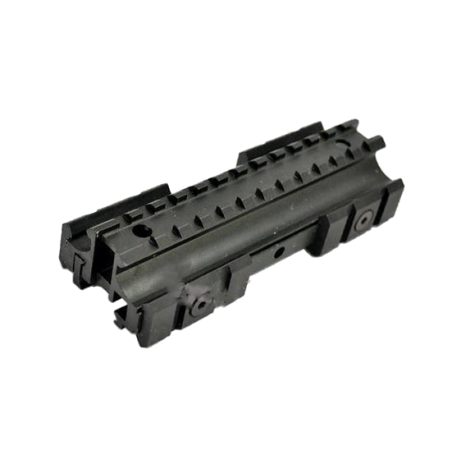 Cyma Triple Rails Picatinny Métal Noir 13x5x3cm