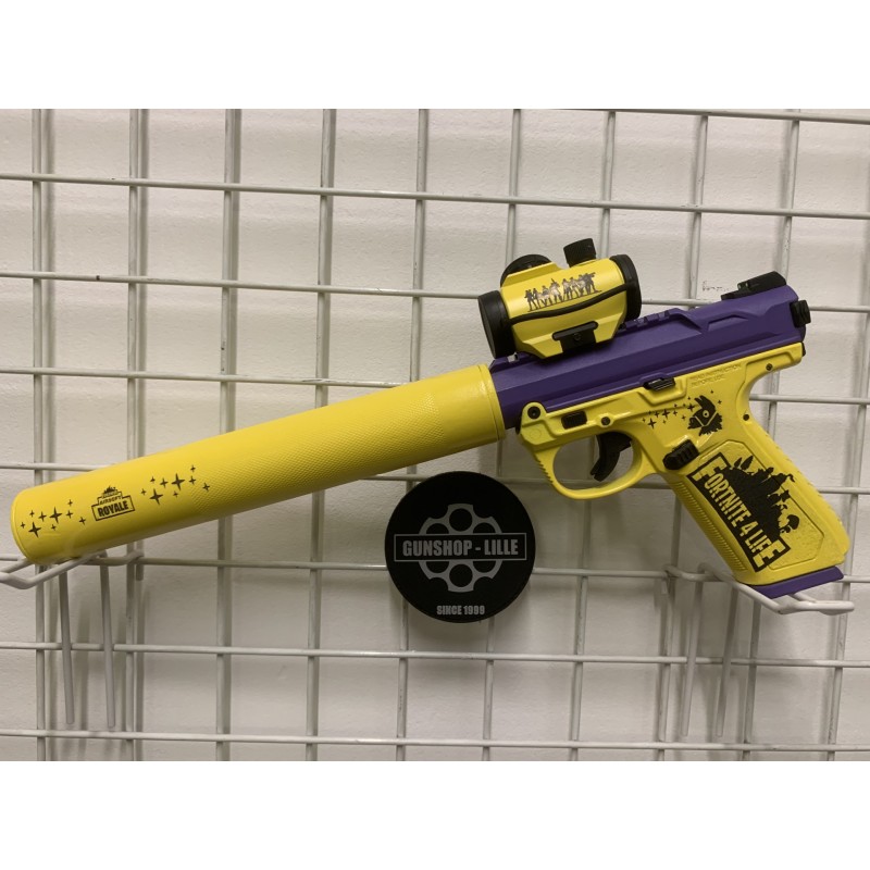 GS2.0 Custom Fortnite Mapple Leaf 6.02 AAP01C Gaz Jaune/Violet 0.95J 23BBs