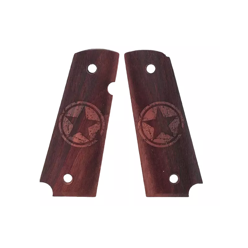 Swiss Arms Plaquette / Grip 1911 Bois Star