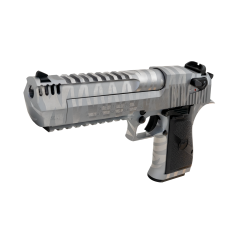WE Desert Eagle Gaz L6 Tiger Silver 27BBs 1.2J