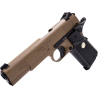Army Armament 1911 MEU R27 Tan Blowback Gas 25BBs