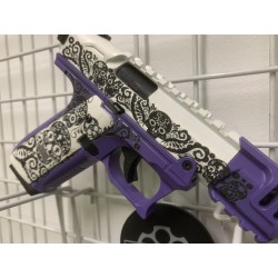 GS2.0 Custom Santa Muerte AAP01C Gaz Violet/Blanc 0.95J 23BBs