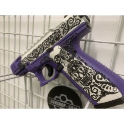 GS2.0 Custom Santa Muerte AAP01C Gaz Violet/Blanc 0.95J 23BBs
