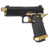 Vorsk Hi-Capa 4.3 Noir/Gold Match Gaz 25BBs 0.9J