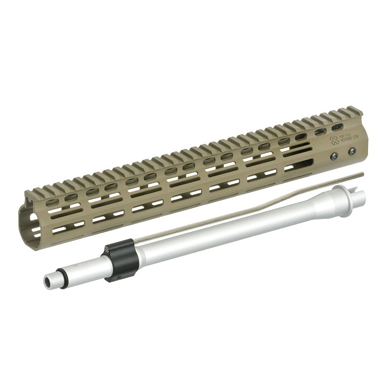 EMG Noveske 13.5" Handguard & Barrel Set FDE GBBR MWS Métal