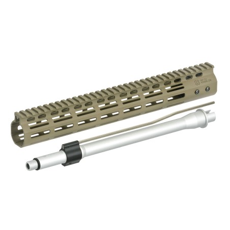 EMG Noveske 13.5" Handguard & Barrel Set FDE GBBR MWS Métal