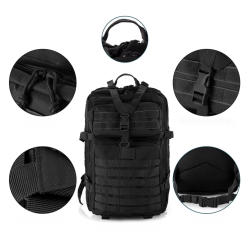 ACM Sac à Dos Molle 25L Noir 45x25x23cm