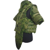 ACM Gilet Tactique Mod.1 OTV/Demineur/Mastodonte Camo Russe