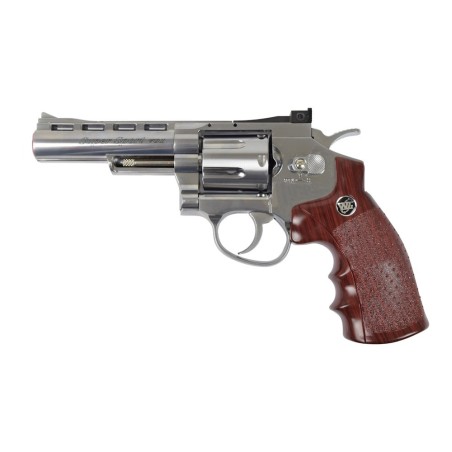 WinGun Revolver 4" Sport 701S Co2 0.9J Silver Métal