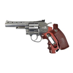 WinGun Revolver 4" Sport 701S Co2 0.9J Silver Métal