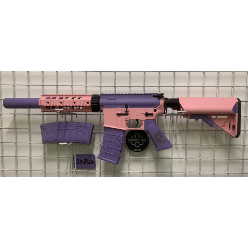 GS2.0 Custom AEG M4 Silencer ABS 300BBs 1.1J