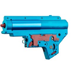 ZC Gearbox Métal Bleu V2 QD Complète Micro Switch Cablage Arrière (Reconditionné)
