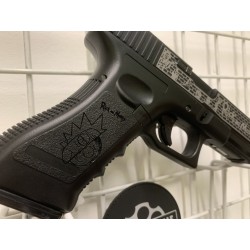 GS2.0 Custom Rick & Morty  JS Tactical G17 Gen.3 Gaz Noir 25BBs 1J